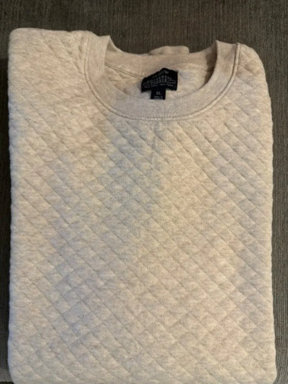 J. Crew Quilted Sweatshirt